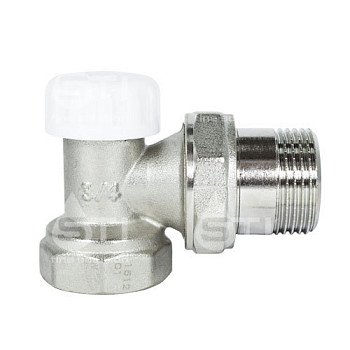 Клапан 20 запорный угловой для радиатора STI  (10шт/уп)