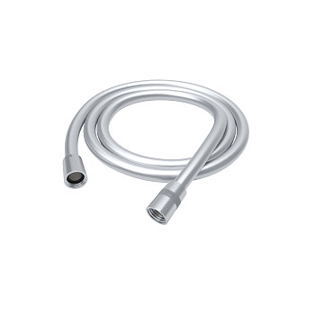 Шланг для душа, хром матовый, ПВХ, 1.5м, IDDIS Optima Home 04P15BCi19