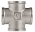 Крестовина 25 (1") ВН латун. никель. Valtec (VTr.760.N.0006)