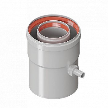 Конденсатоотводчик коаксиальный универсальный D 60/100 KRATS арт. CT60100