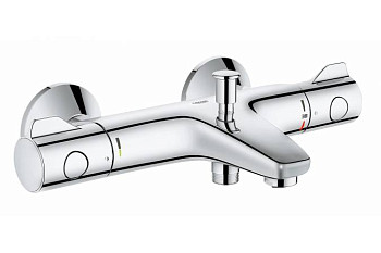 Термостатический смеситель для ванны GROHE Grohtherm 800 с регулируемым аэратором, хром 34576000