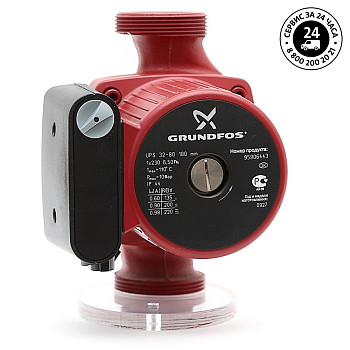 Насос 32/80-180 циркуляционный UPS Grundfos 95906443