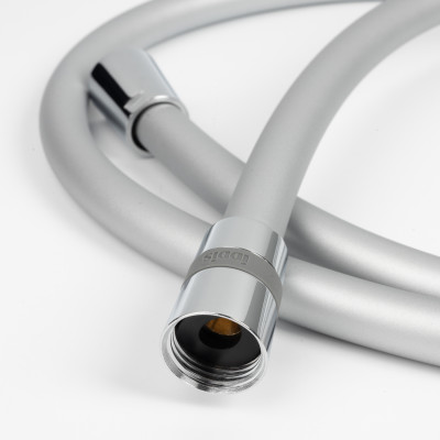 Шланг для душа, серебряный, силиконовый, 1,5м, IDDIS Optima Home OPH15SLi19