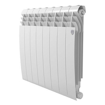 Радиатор биметаллический Royal Thermo BiLiner Bianco Traffico 500/80 8 секц.