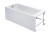 Ванна Roca Easy 170x75 прямоугольная белая ZRU9302899 Ванна Roca Easy 170x75 прямоугольная белая ZRU9302899