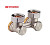 Узел нижнего подключения двухтрубный, угловой 3/4"x3/4"Ek. Giacomini R388X002