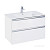 Тумба под раковину Roca The Gap 80 белый глянец 2 ящика 857551806