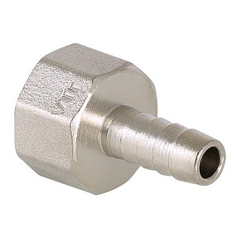 Штуцер 20х15 (20х1/2") с ВР латун. никель. Valtec (VTr.654.N.0420)