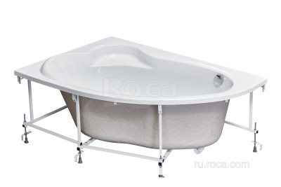 Ванна Roca Luna 170x115 асимметричная правая белая ZRU9302912