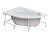 Ванна Roca Luna 170x115 асимметричная правая белая ZRU9302912 Ванна Roca Luna 170x115 асимметричная правая белая ZRU9302912