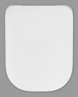 Сиденье для унитаза ROCA GAP 801472001 (микролифт, быстросъемное, тонкое, дюропласт, белый)