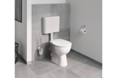 Сиденье для унитаза GROHE Bau Ceramic (с микролифтом), альпин-белый 39493000