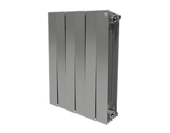 Радиатор биметаллический Royal Thermo PianoForte Silver Satin 500/100 4 секции