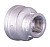 Муфта 25х20 (1"х3/4") вн/вн переходная латун. никель. Valtec (VTr.240.N.0604)