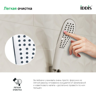 Лейка для душа, 020, IDDIS, 0201F00I18