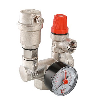 Группа безопасности котла 1" ВР , 3 бара, VT.460.0.0, Valtec