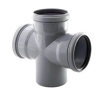 Крестовина 110 87° одноплоскостная ПП, внутр. канализация Ostendorf