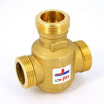 Клапан термостатический 60˚С Uni-Fitt Н 1"1/4 для напольных котлов Kvs 9 359G6095
