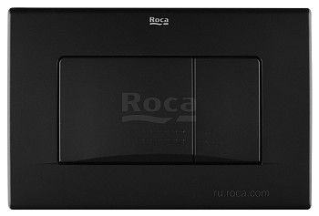 Смывная клавиша ROCA ACTIVE 32B 8901130B6 (два режима слива, механическое, черный матовый)
