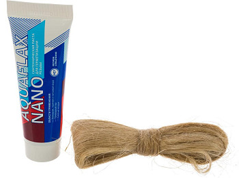 Набор, Паста + Лён  AQUAFLAX NANO (270г+40 г) (10шт/уп)