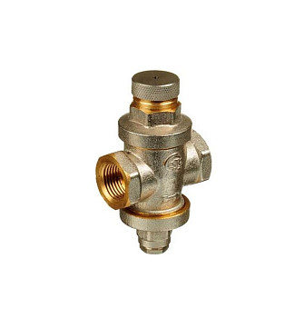 Редуктор давления STС 3500 1/2" с отверстием под радиальный манометр 1/4"