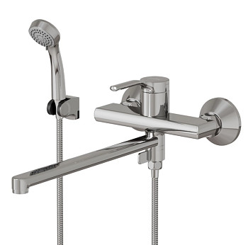 Смеситель для ванны и умывальника 35k MIXLINE ML40-02 "Flat"