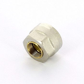 Соединитель 15 х 3/4" обжим-В Uni-Fitt  EK для медных труб арт. 685N1534