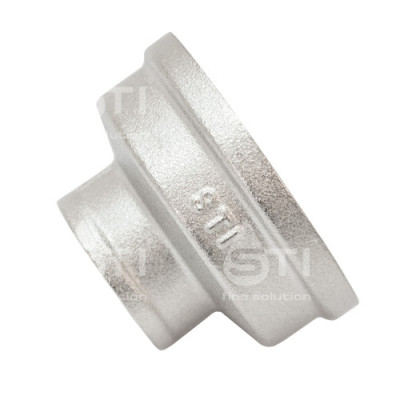 Муфта 40х25 (1 1/2"х1") вн/вн переходная латун. никель. STI