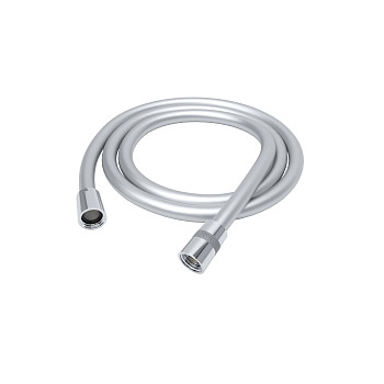 Шланг для душа, серебряный, силиконовый, 1,5м, IDDIS Optima Home OPH15SLi19