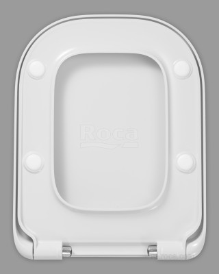 Сиденье для унитаза ROCA GAP 801472001 (микролифт, быстросъемное, тонкое, дюропласт, белый)