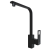 Смеситель для кухни 35k MIXLINE ML34-032 "Solo Black" высокий излив, боковая ручка ЧЕРНЫЙ