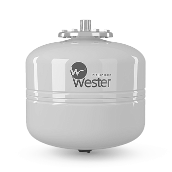 Бак 35л. мембранный для системы ГВС и гелиосистем Wester WDV35 фланец нерж