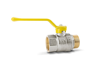 Кран 25 никел. вн/нр рычаг, газ LD Pride (уп.6шт)