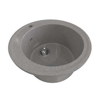 Мойкa ML-GMS01 СТАНДАРТ круглая, темно-серый (309), 475мм (глуб. чаши 194)