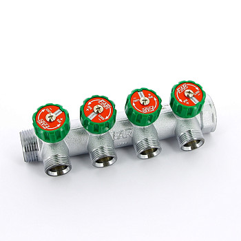 Коллектор 1"-3/4" Евроконус, 4 вых. FK 3824 134 FAR