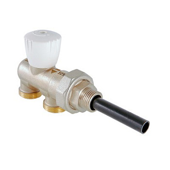 Узел нижнего подключения радиаторный инжекторный 1/2" х 100 % х 3/4, "евроконус" Valtec VT.022.N.E04100