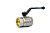Кран 25 никел. вн/вн рычаг, вода LD Pride (уп.8шт)