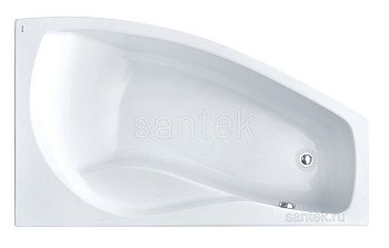 Ванна Santek Майорка XL 160х95 R асимметричная белая 1WH111990