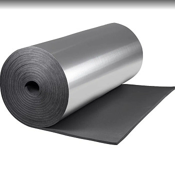 Рулон K-FLEX 16x1000-12 ECO black AD IN CLAD grey 