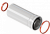 Удлинитель дымохода коакс. раструбн. 60/100 L-1000 Y-1M